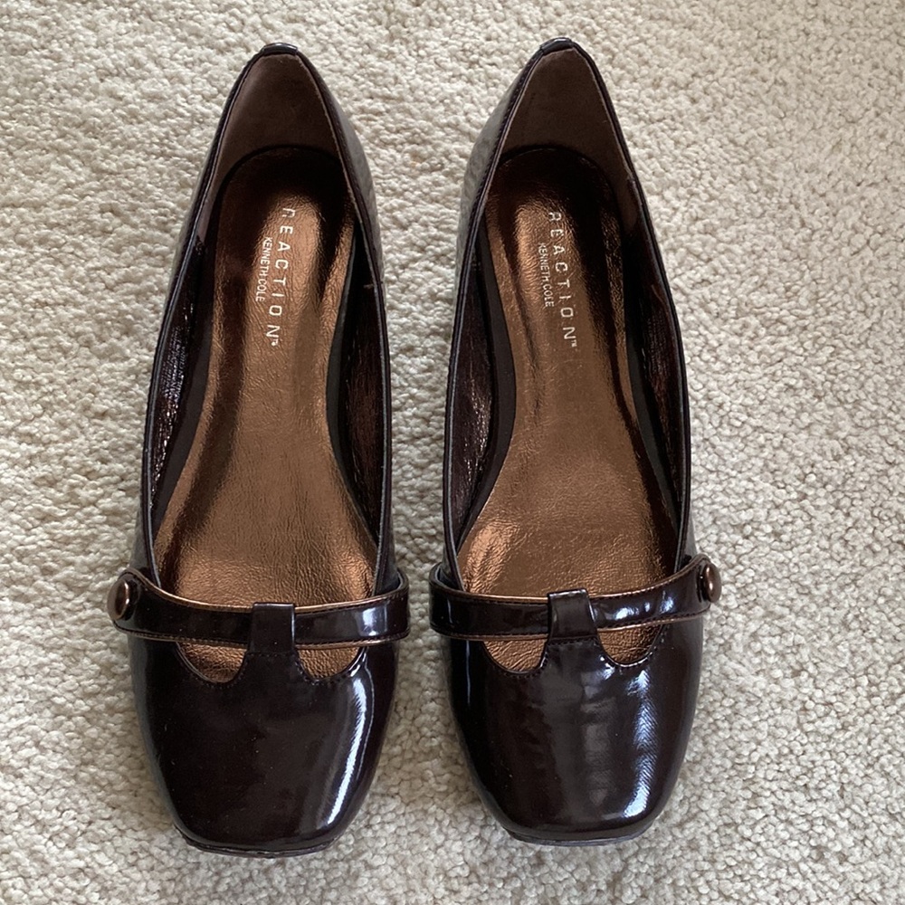 Kenneth Cole Reaction Flats Buckle Ballet Shoes